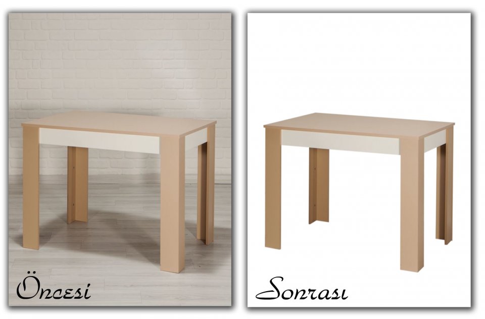 Porselen Tabak Dekupe